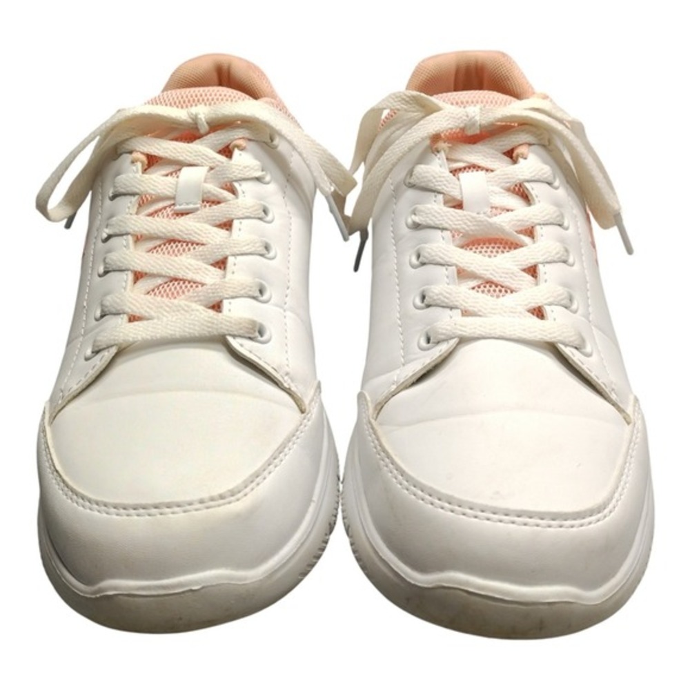 Swissbrand Drew Pickleball Shoes Womens US Size‎ 11 White Pink Athletic Lace Up
